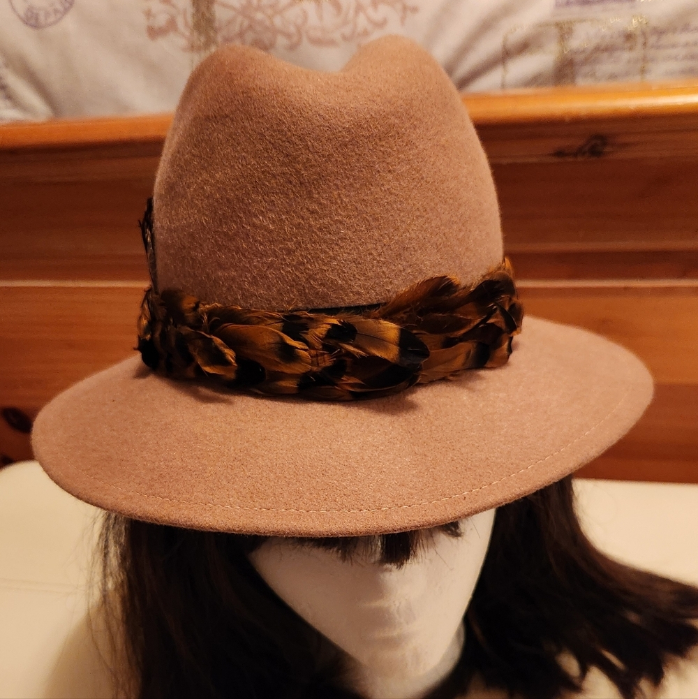 Vintage Feather Hat